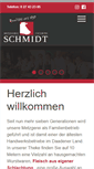 Mobile Screenshot of metzgerschmidt.de
